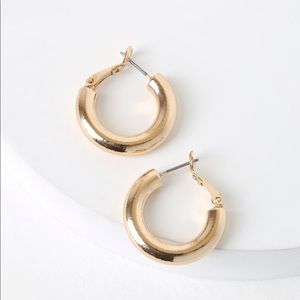 Hoop earrings